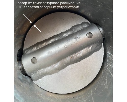 Заслонка дроссельная ЗД под привод МЭО
