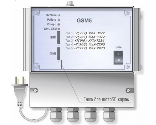 Извещатель универсальный GSM5