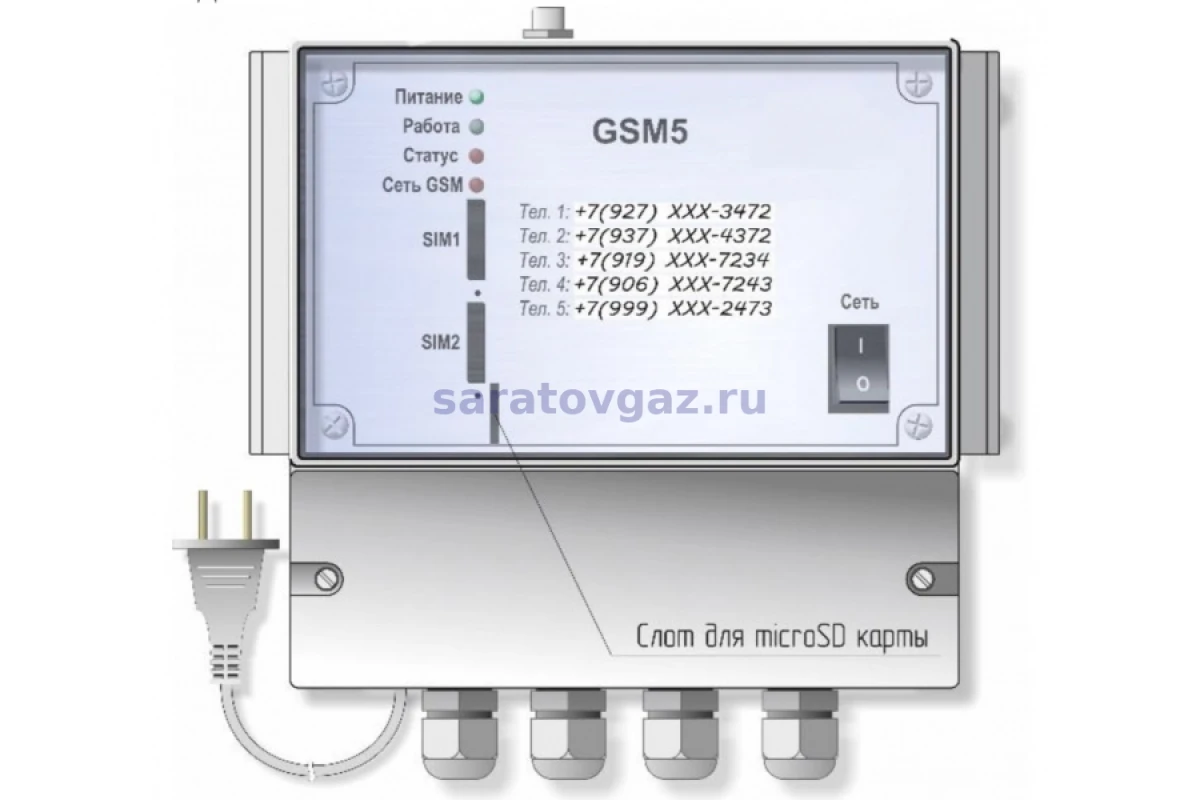 Извещатель универсальный GSM5